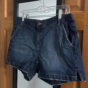 Calvin Klein Dark Blue Denim Shorts
